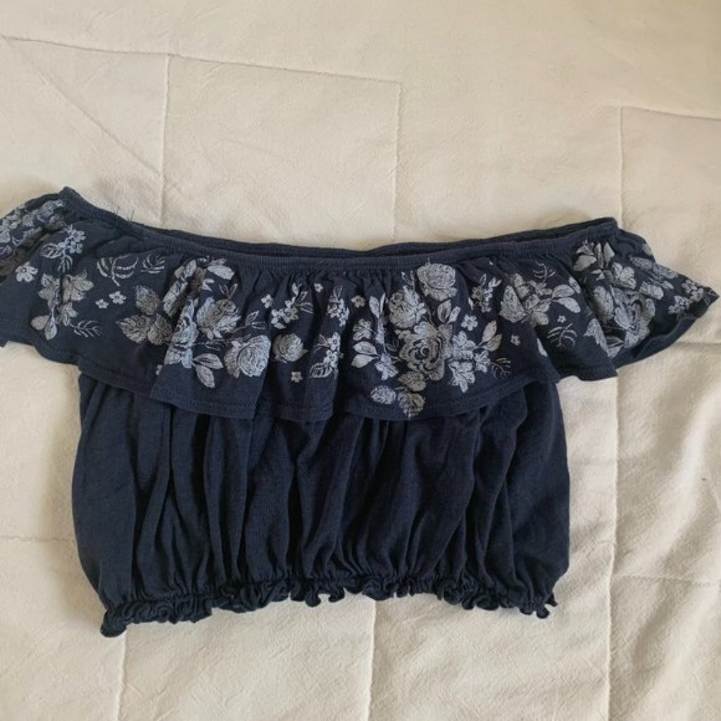 Garage Off Shoulder S Crop Top Garage
